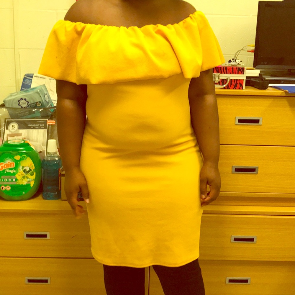 Yellow dress